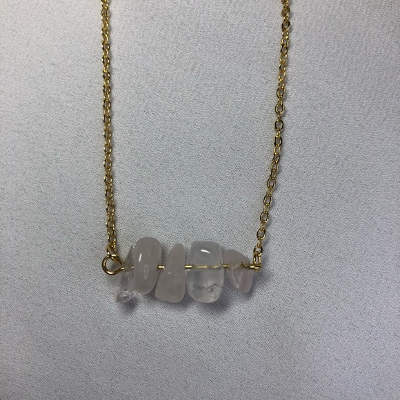 Pink and Gold Necklace - Picture 1 of 2